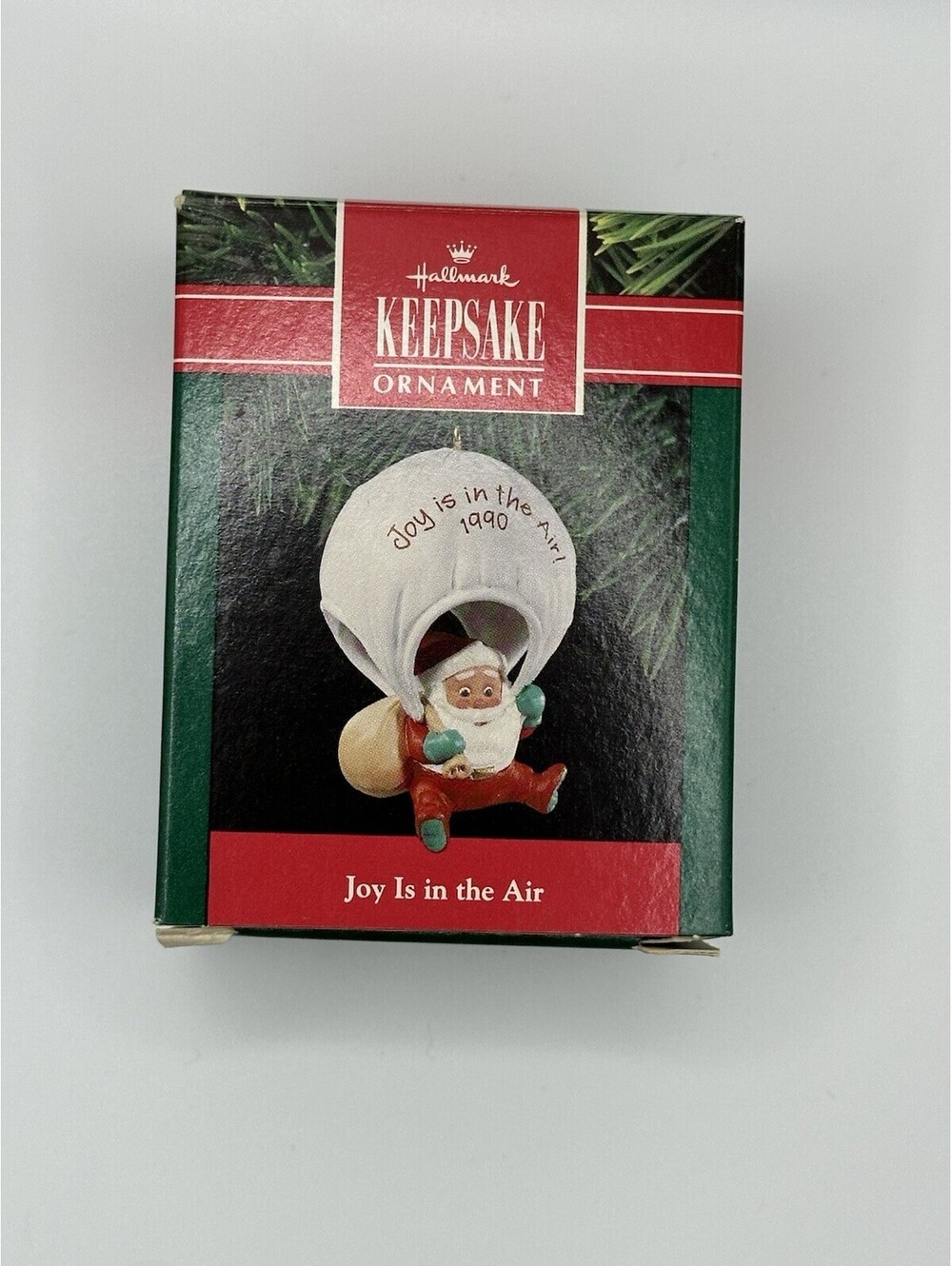 Hallmark Keepsake 1990 Joy is in the Air Santa